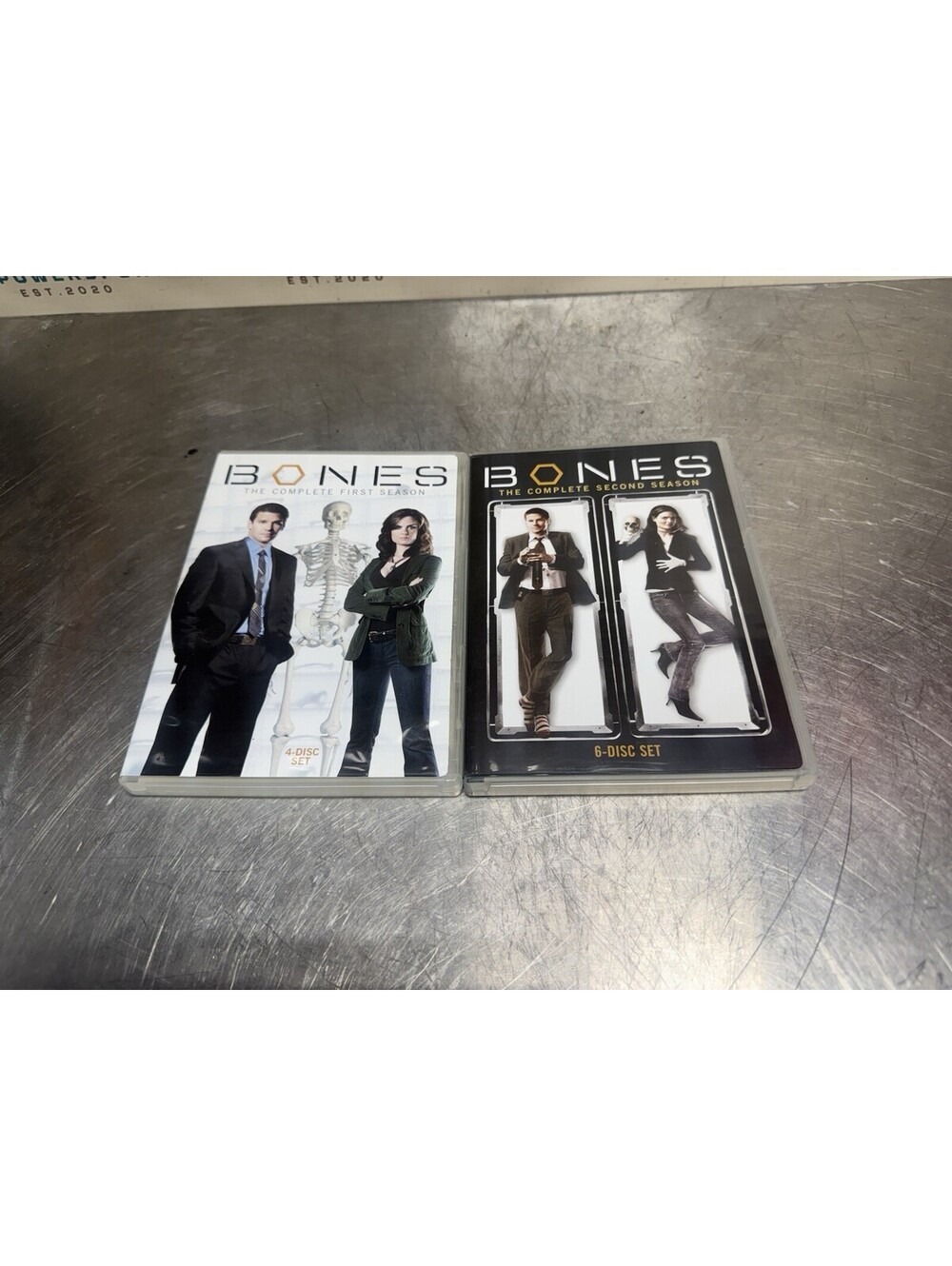 BONES TV SERIES SEASON ONE & TWO DVD BOX SETS FIRST 1st SECOND 2nd 1 & 2 FOX